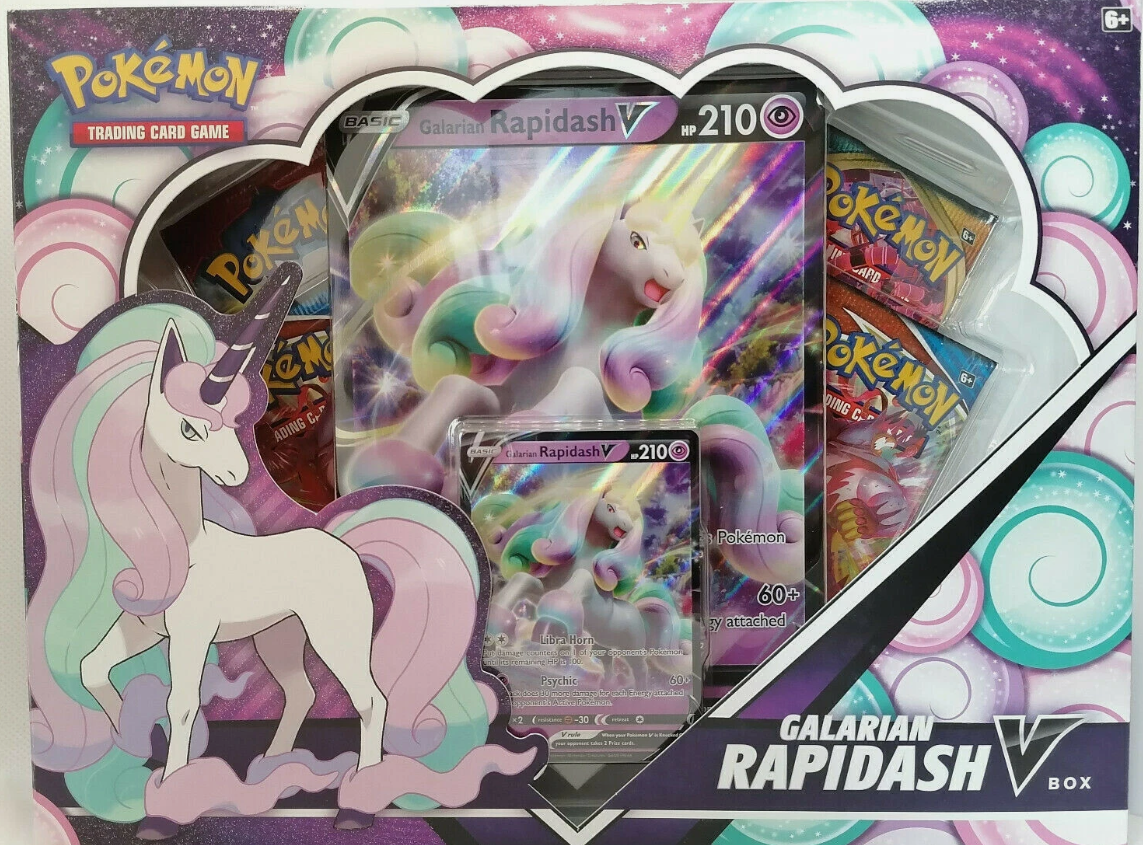 Pokémon Galarian Rapidash V Kollektion