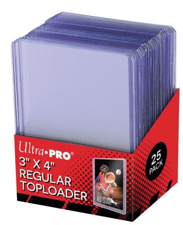 Ultra Pro Regular Toploader - 25 Stück